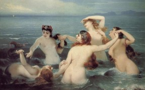 Charles-Édouard Boutibonne_1883_Sirènes jouant dans la mer.jpg